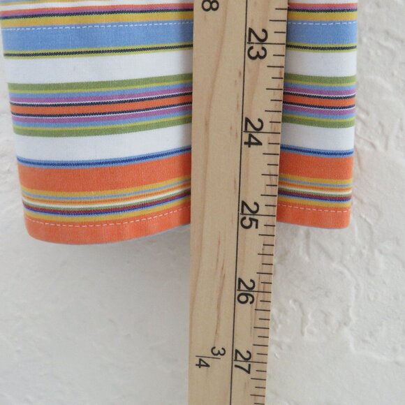 Linea Dome* Men's Long Sleeve Button Down Single Pocket Stripe Shirt~ Size Large - Picture 8 of 10